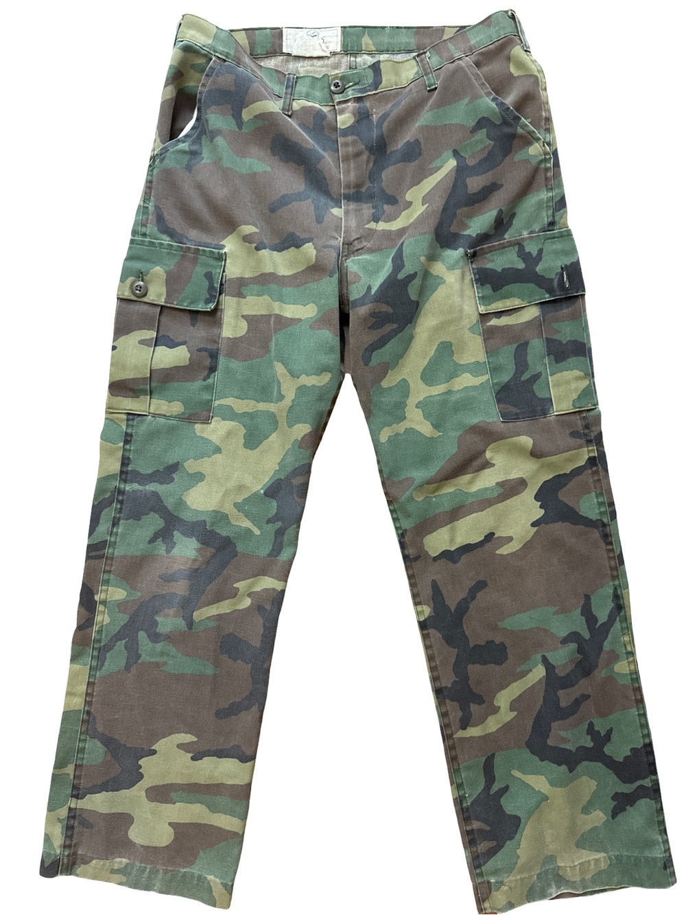 Vintage 1980’s RedHead Army Military Cargo Camouflage Pants Men’s Size 34 USA